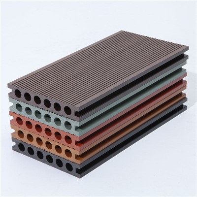 Външна настилка от плочки за плувен басейн WPC дървена пластмасова композитна настилка